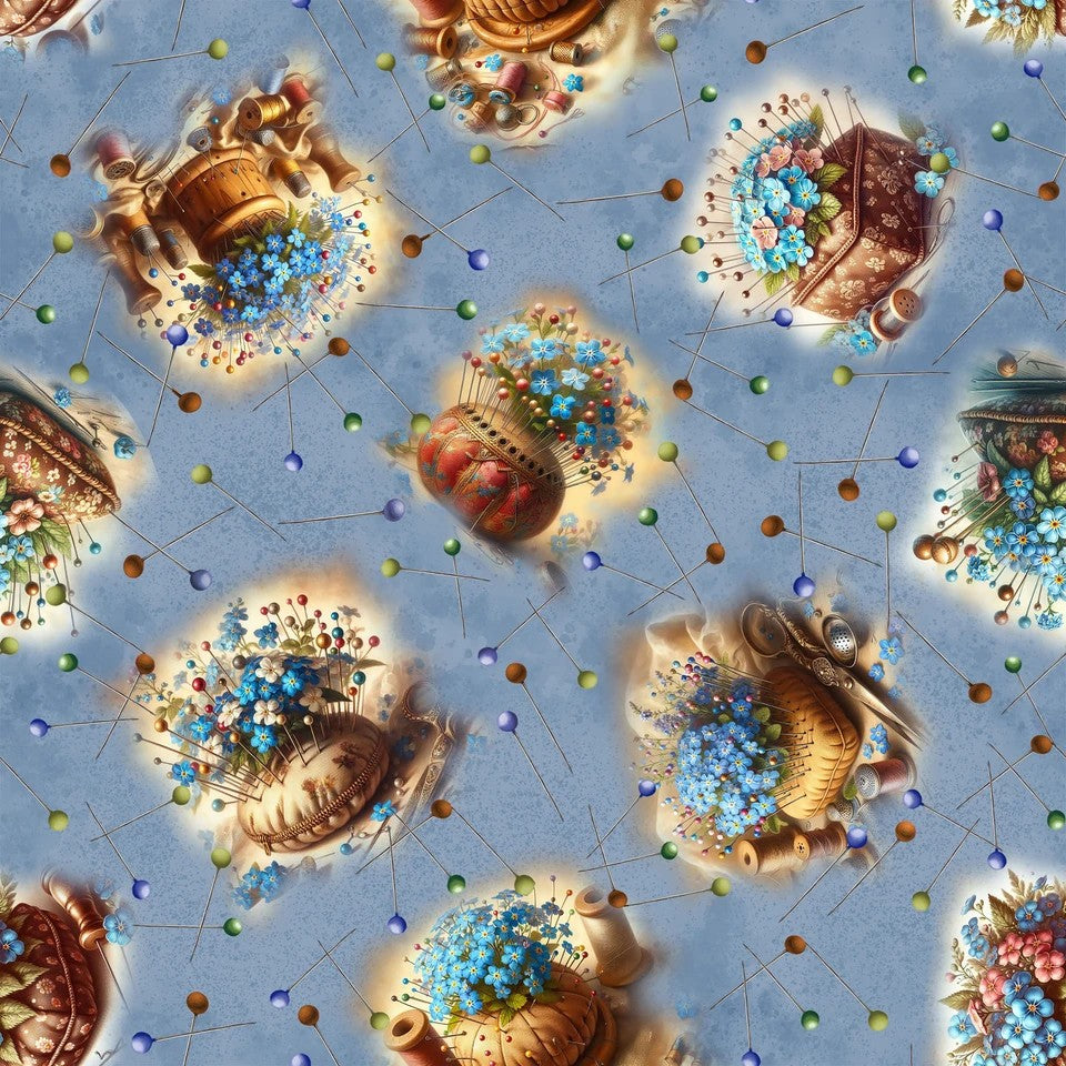 Forget Me Not  Pin Cushions BQ14284-70