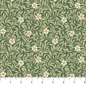 Ornithology Floweret Dark Green Multi 27795-74