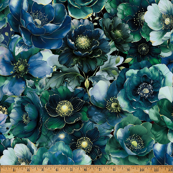 MIDNIGHT FLORA X5696-272-Mallard