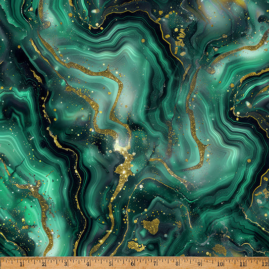 MIDNIGHT FLORA- X5699-29 JADE